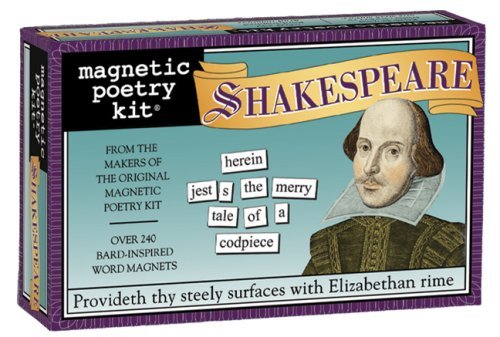 Preisvergleich Produktbild The Shakespeare Kit: Magnetic Poetry