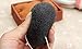 SelfTek 3 PCS Natural Green Tea and Charcoal Deep Pore Facial Cleansing and Exfoliating Beauty Sponges