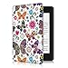 Produktbild Xuanbeier Ultradünn Hülle Magnetabdeckung für Kindle Paperwhite 10.Generation 2018 (Nicht für andere Versionen geeignet),Schmetterling