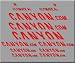 Produktbild Ecoshirt L3-MF47-2UD4 Aufkleber Canyon Ultimate R291 Vinyl Adesivi Decal Aufkleber //MTB Stickers Bike, rot