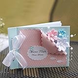 Gästebuch Album Fotobuch Taufbuch Taufe Baby Mädchen A5 Handarbeit binnbonn