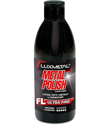 Pasta Lucidante Metalli Lux Super Fine | 250g | Per Acciaio, Ottone, Rame | Effetto Specchio - Foto 2