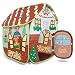 Produktbild ALPIKA Spielhaus Zelt für Kinder zum Spielen drinnen und draußen, Spielzeug, Geschenk für 3, 4, 5, 6, 7 Jahre, Mädchen und Jungen, Pop-Up, Lebkuchenzelte