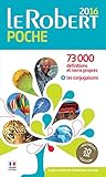 Dictionnaire Le Robert de poche 2016