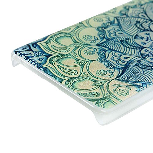 Funda BQ AQUARIS M5  BQ AQUARIS M5 Carcasas   Lanveni Funda Ultrafina Elegante PC Rigida Anti-rasgu  e   Transparente Protective Case  Patr  n de Totem 