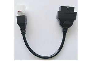 OTKEFDI Cavo diagnostico CANBUS della motocicletta 4pin OBD per i modelli del motociclo di Yama ha Canbus