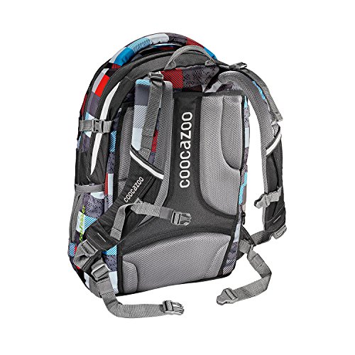 Preisvergleich Produktbild Coocazoo City and School JobJobber2 Laptoprucksack 45 cm checkmate blue red