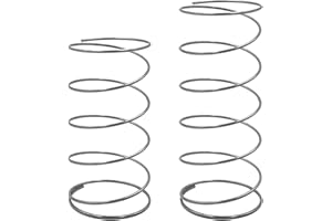DHAEY 2 Stück Drahtdurchmesser 1,5 mm, SUS304 Edelstahl, großer Durchmesser, Druckfeder, Außendurchmesser = 30 mm ~ 40 mm, freie Länge 30 mm ~ 150 mm(40mm,40MM-01_1.5MM (2PCS))