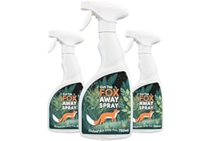 UK Grow -Fox Away - 1 litre - Effective Fox Repellent Spray - Natural Solution - Long Lasting (1 Litre)