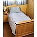 LIGHT BLUE COT DUVET COVER & PILLOWCASE - 100X120CM - 100% COTTON - UK MADE
