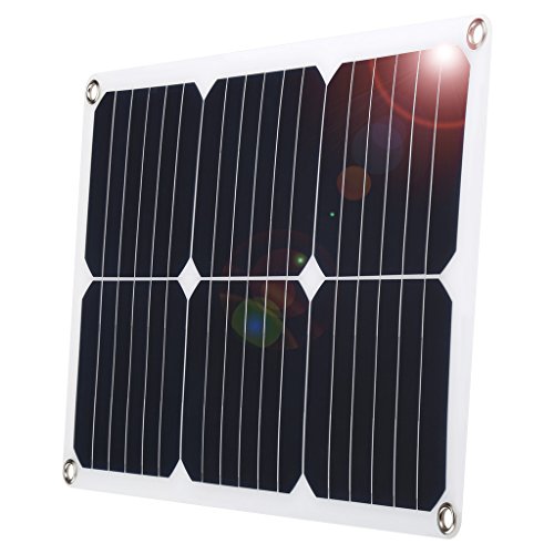 Suaoki 18 Watt Solar Panel Ladegerät Solarmodul Solarpanel Solarzelle - 8