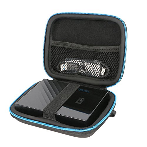 Für WD My Passport 2TB 3TB 4TB /Seagate Expansion Portable 2 TB 3Tb 4Tb externe tragbare Festplatte Tasche Tragetasche von Markstore