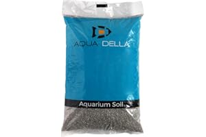 Aqua Della, Gravier pour Aquarium Grey, 2-3 mm, 10kg, Sol décoratif et Fonctionnel, Apporte Un Soutien, Composé d’éléments de qualité supérieure, Rincer à l’Eau tiède Avant Utilisation