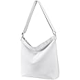 Draw blank Women's blank large Size Canvas Crossbody Tote Handbags Shoulder Bag