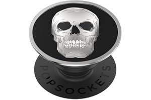PopSockets: PopGrip - Soporte y Agarre para Teléfonos Móviles y Tablets con un PopTop Intercambiable - Enamel Cranium