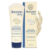 Aveeno Baby Soothing Relief Moisture Cream, Fragrance Free, 8 Ounce by Aveeno Baby