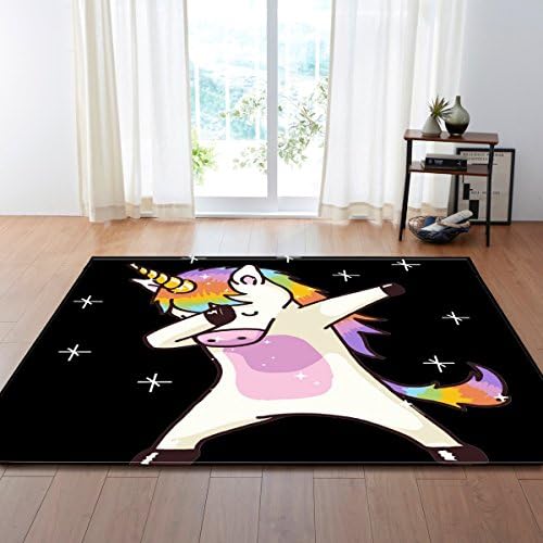 Creative Light- Rug MultiWare/Anti-Skid/Soft Pile Children's Room Living Room Bedroom Study Carpet Indoor Kid Play Mat ( Color : #1 , Size : 150x200cm )