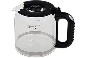 Russell Hobbs Verseuse en verre de rechange 700025 pour cafetière rétro rouge, noir, crème (21702-56, 21701-56 21700-56)