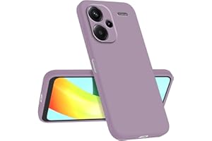 Longstong Custodia Compatibile con Redmi Note 13 Pro+ / Redmi Note 13 ProPlus (6.67"), Sottile Antishock Personalizzata Design Minimalista - Erba Viola