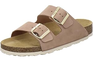 AFS-Schuhe 2100 Mules tendance pour femmes, en cuir véritable, fabriquées en Allemagne