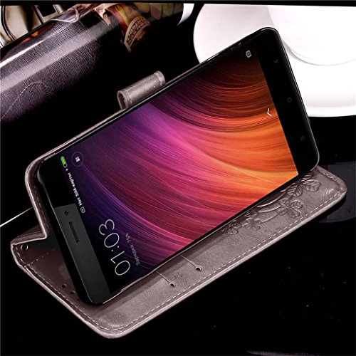 Erdong funda Para Xiaomi Redmi 4X 5 0 Flip Book-style Superior Rose PU de la carpeta de cuero de dise o impresi n flor Con la funci n del soporte y ranuras titular de la tarjeta para Xiaomi Redmi 4X 5 0 Gris reviews Erdong funda Para Xiaomi Redmi 4X 5 0 Flip Book-style Superior Rose PU de la carpeta de cuero de dise o impresi n flor Con la funci n del soporte y ranuras titular de la tarjeta para Xiaomi Redmi 4X 5 0 Gris