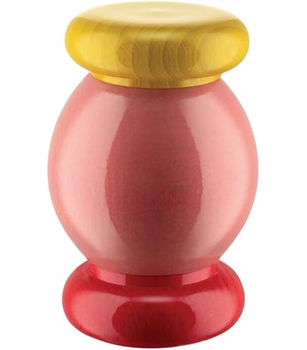 Cavatappi Alessi Design Ettore Sottsass - Legno Di Faggio E Acciaio, Colore Giallo E Rosso - Foto 9