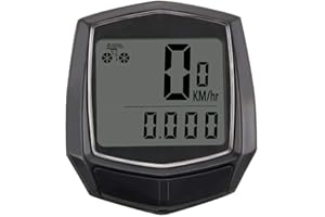 JOYFAN Ordinateur de vélo avec Compteur de Vitesse de vélo et Compteur kilométrique Ordinateur de vélo sans Fil Étanche Ordinateur de vélo de Route Chronomètre