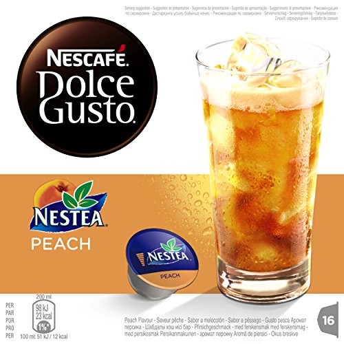 Preisvergleich Produktbild 16 Kapseln Dolce Gusto Nestea Pfirsich