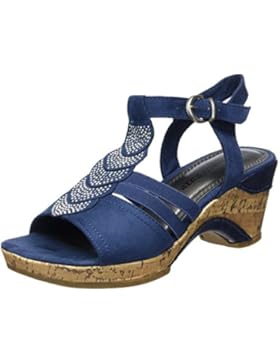 Marco Tozzi Damen 28005 Offene Sandalen mit Keilabsatz