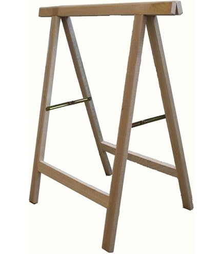 Cavalletto In Legno Di Abete 75X75 Cm - Foto 2