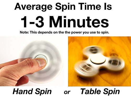 Tri Fidget Hand Spinner Toy,Stress Reducer Ultra Durable High Speed Ceramic Bearing Fidget Finger Toy Can Continue to Rotate for 1-3 minutes - Perfect for ADD / ADHD / Anxiety / Autism And Stress Relief Adult Children,Office Desk Gadget (Red)