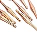Oval Makeup Brushes Set 10 Piece Professional Elite Spoon Glitter Super Soft Fashionable Rose Gold Toothbrush Make Up Brush for Powder Foundation Eyeshadow Eyeliner Lip Cosmetic Brushes with Gift Box
