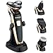 Produktbild Men's Electric Rasierer 4-in-1 Multifunktions-wiederaufladbare 360 Rotary 4 Floating Heads Cordless Oil Control reinigen Pinsel Nase Trimmen Messer Mane Pruning Messer