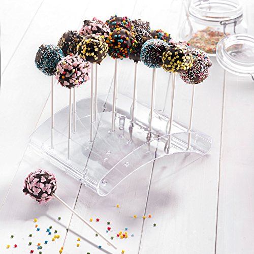Westmark Cake Pop-Butler, Für bis zu 20 Cake Pops, 22 x 16 x 6 cm, Kunststoff, Transparent, 30252260 - 2