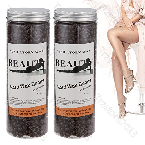 Anmas Home Chocolate No Strip Hair Removal Hard Wax Beans Depilatory for Man and Woman for Men & Women - Image 6