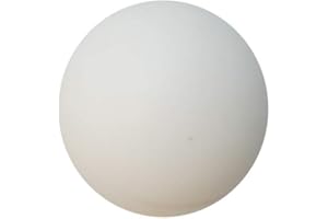 ‎SUNFLEX Sunflex Tischtennisball Orange , Bier-Bong Ball, Bastel Ball Tischtennis Jumbo Tischtennis-Schläger (5 x Tischtennisball Weiß Jumbo)