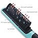 KINGDOMCARES Ionic Hair Straightener Brush Electric Ceramic Heating Straightening Brush Anti-Scald & Anti-Static Hair Brush for Frizzy Hair (Environment protecting , Fast Heating, Adjustable Temperature, LCD and Auto Lock)