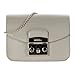Produktbild Furla Metropolis Mini Crossbody hellgrau 17cm