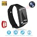 Produktbild LiDiwee Fitness Tracker Mini Überwachungskamera uhr Aktivitätstracker Armbänder Soundrecorder/Diktiergerät,1920x1080P HD Spion Kamera Armband Tragbar Versteckt, Fitness Armbanduhr, Smart Wristband Portable Nanny Spy Web Surveillance Kamera
