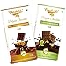 Chocholik Belgium Chocolate - Chocolates Milk Caramel Nougat Bar And Milk Lime And Ginger Bar - Luxury Belgium Chocolate RS.699.00