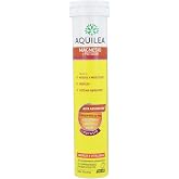 AQUILEA | Magnesium + Potassium | 14 Effervescent Tablets | Muscle Tone Recovery | Fight Fatigue, Muscle Weakness &amp; Cramps |