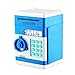 Produktbild Balai Kreative Kindergeburtstagsgeschenk Mini ATM Spardose Piggy Bank mit Safe Passwort (Blau)