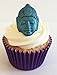 Produktbild 6 Handgemachte Kuchendekorationen aus Zucker: Türkis-Buddha-Köpfe