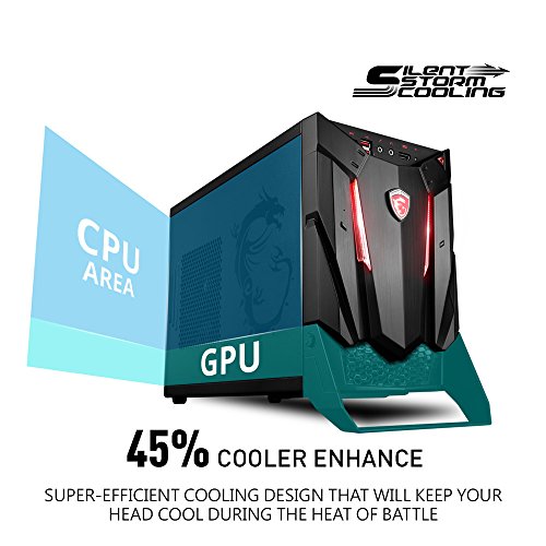 MSI Nightblade 3 VR7RD-002DE Gaming-PC (Intel Core i7-7700, Nvidia GeForce GTX1070 8GB, 2 x 8GB DDR4, 128GB SSD, Windows 10 Home) schwarz - 14