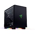 Razer Tomahawk Mini-ITX - Gaming Case with Razer Chroma RGB (Swing Doors on Both Sides, Ventilation, Dust Filter, Cable Management, for Radiators up to 240 mm) Black