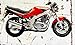 Produktbild Suzuki GS500E 1994 Aged Vintage Sign Aluminium Print A3