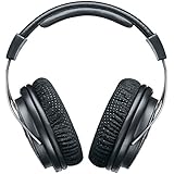 Shure SRH1540, geschlossener Kopfhörer / Over-ear, schwarz/silber, High-End, geräuschunterdrückend, Kabel austauschbar, Aluminium-Karbon-Konstruktion, Alcantara-Ohrpolster, klare Höhen, warmer Bass