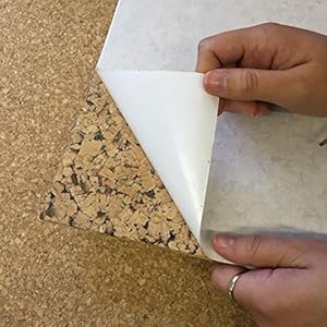 Nicoline Self Adhesive Cork Pin Board Tiles - Noticeboard Messages - 4 Pack