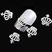 10 x 3D Alloy Rhinestones Crown Nail Art Tips Glitters Beads DIY Decorations