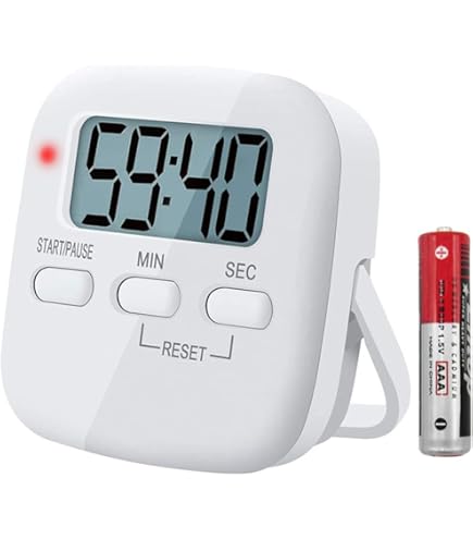 Zone Denmark Singles Küchentimer - Metall Kurzzeitwecker Cool Grau